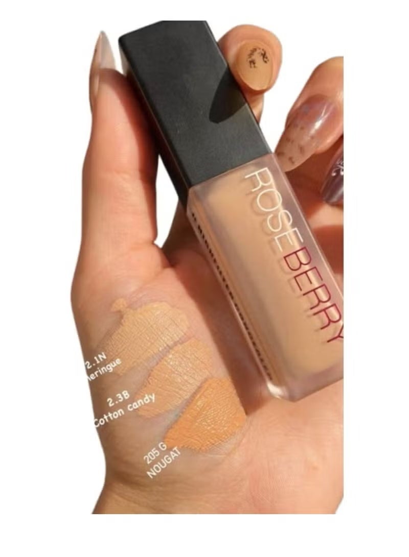ROSE BERRY High Filter Liquid Concealer, Roseberry G 205 NOUGAT, gives the skin a radiant glow. - Image 3